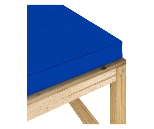 Vrtna klupa s jastukom, tretirano zeleno borovo drvo