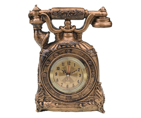 Ceas de masa in forma de Telefon, Maro, 25 cm, 1354H