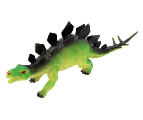 Figurină cu sunet Sqweekies stegosaurus verde 28cm
