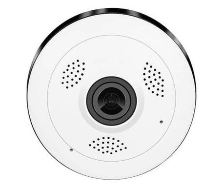 Mini camera spion panoramica IP, cu unghi de filmare de 360 de grade