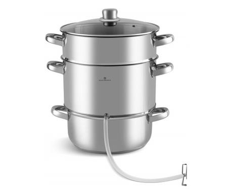 Edenberg Juicer EB-8912, 26 cm, 8 litri, Inductie, Inox