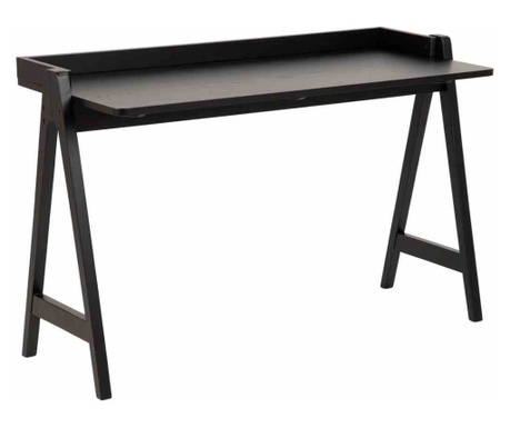 Birou stil minimalist colectia Kalinox, 126.6x51.6x80 cm, Negru, Actona