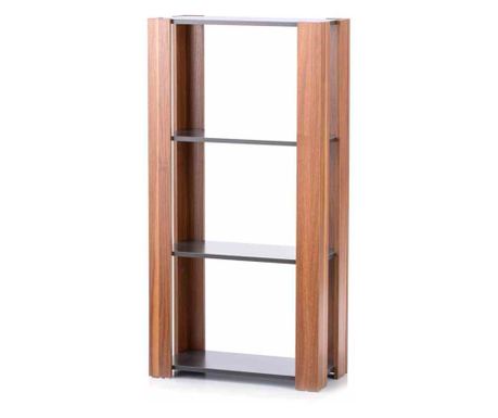 Biblioteca stil minimalist colectia Gajn, 60x30x120 cm, Maro, Homede