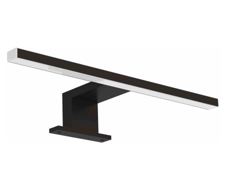 Lampa moderna pentru baie colectia Lineo, 5x30x10 cm, Negru, Hakano