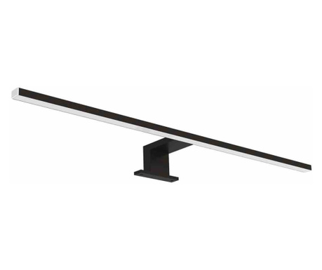 Lampa moderna pentru baie colectia Lineo, 5x60x10 cm, Negru, Hakano