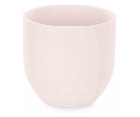 Recipient ceramica depozitare colectia Shire, 10x10x9.5 cm, Soft pink, Amelia Home Shire