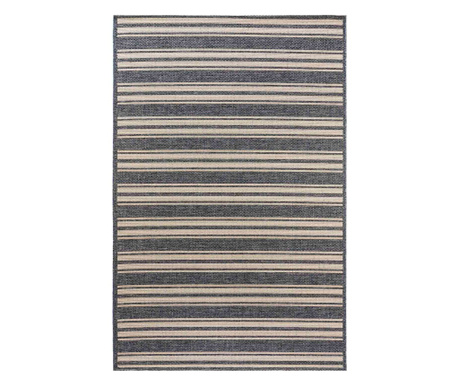 Covor cu par scurt RIVER 7 culoare bej stil boho 100x150 benuta