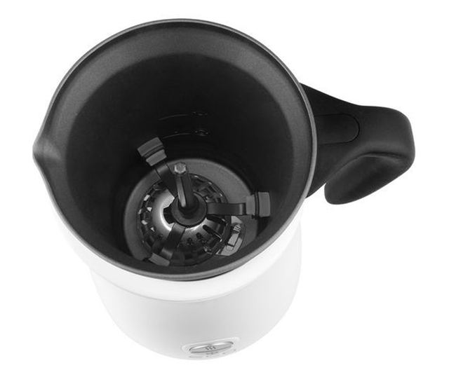 Aparat pentru spuma de lapte ECG NM 2255 Latte Art, magnetic, 300ml, 550W, culoare alba