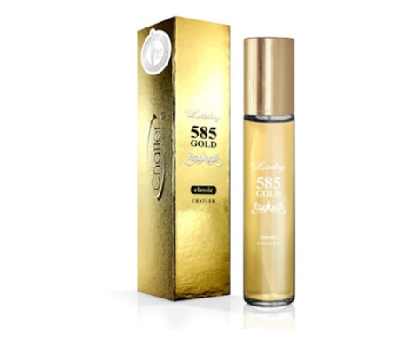 Apa de parfum, Chatler, 585 Gold Lady, Femei, 30ml