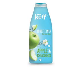 Balsam de par, Keff, Mar & Semințe de Chia, pentru par normal, 500 ml