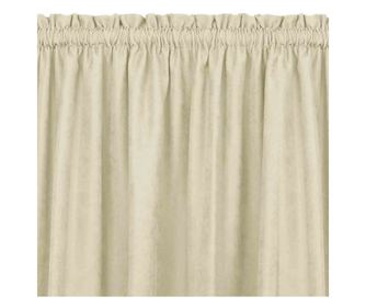 Klasszikus stílusú függöny 5 cm-es redővel, Milana, 210 g/nm, Homede, 560x175 cm, Bézs