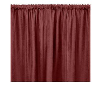 Klasszikus stílusú függöny 5 cm-es redővel, Milana, 210 g/nm, Homede, 220x225 cm, Coral Milana 220x225 cm