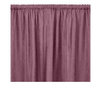 Klasszikus stílusú függöny 5 cm-es redővel, Milana, 210 g/nm, Homede, 140x300 cm, Rózsaszín Milana 140x300 cm