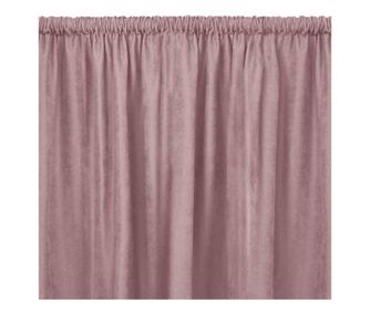 Klasszikus stílusú függöny 5 cm-es redővel, Milana, 210 g/nm, Homede, 140x300 cm, Rózsaszín Milana 140x300 cm