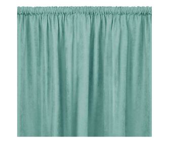 Klasszikus stílusú függöny 5 cm-es redővel, Milana, 210 g/nm, Homede, 220x225 cm, Türkiz Milana 220x225 cm