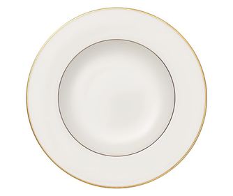 Салатна чиния Villeroy&Boch Anmut Gold, Бял, Порцелан, 22см