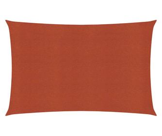 Ύφασμα σκίασης, κεραμιδί, 6x7 μ, 160 γρ/μ², HDPE