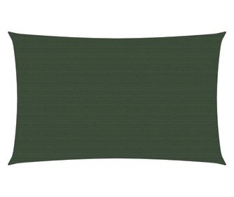 Πανί σκίασης, σκούρο πράσινο, 3x6 μ., 160 γρ./μ², HDPE