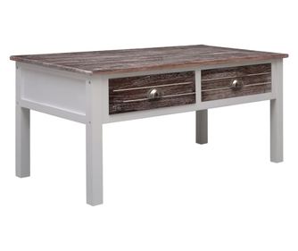 Stolić za kavu, smeđi, 100 x 50 x 45 cm, drvo