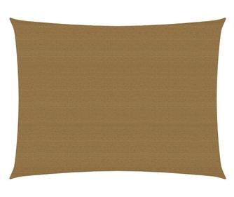 Πανί σκίασης, γκρι taupe, 6x7 μ, HDPE, 160 γρ/μ²