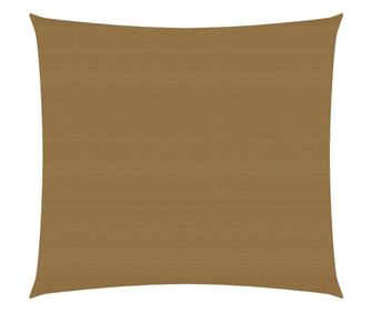Ύφασμα σκίασης, γκρι taupe, 2,5 x 2,5 m, HDPE, 160 g/m²