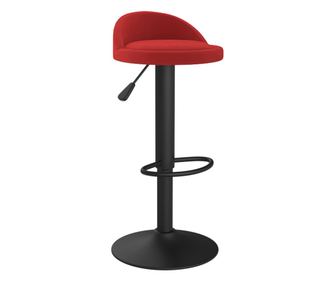 Bar stol, vino rdeča, žamet