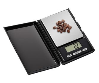 Cantar de bucatarie ETA Pocky 2770 90000, 0.5 Kg, precizie 0.1 g, negru