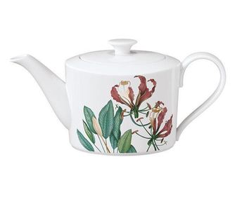 Чайник Villeroy & Boch Avarua, Бял, Порцелан, 1.2 Л