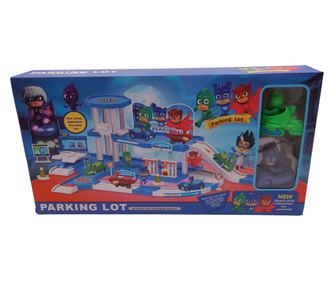 Heroji v pižamah komplet vezje z garažo 319 IdeallStore, večbarven, 51,5 cm