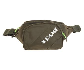 Borseta sport pentru barbati PAMI, GB-0223-008-3, 32x18x9 cm, Verde