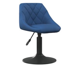 Kuhinjski stol, moder, žamet