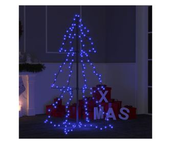 Karcsonyfa kpos 160 LED, 78x120 cm, beltri/kltri