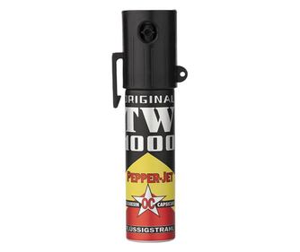 IdeallStore® sprej za biber, Lady Defense 1000, mlaz, samoobrana, 10,5 cm, 20 ml, crni