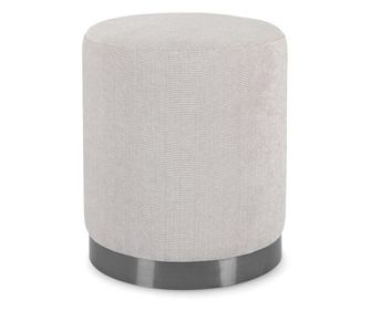 Ernestine šedá látková stolička 35x42 cm