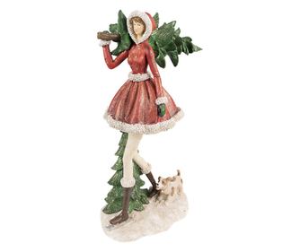 Božićna figurica od poliresina 25x17x43 cm