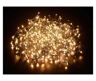 Instalacija za božićno drvce toplo svjetlo 500 LED dioda 12,5 m