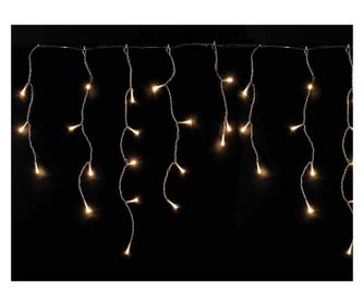 Svjetleći niz s toplim svjetlom 228 LED dioda 6x50 cm