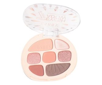 Paleta 7 naravnih senčil za oči, Ushas, Naravna, Rjava, 06