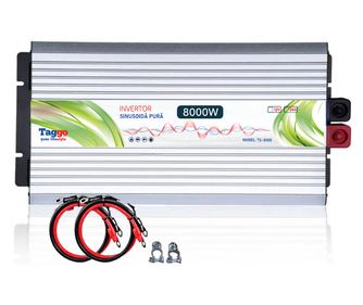 Invertor 8000W 12V – 220 V auto si panouri solare SINUS PUR, unda pura rulota, casa, cabana