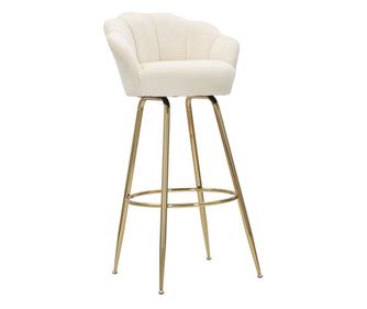 Scaun de bar vienna crem cm 55x53x110