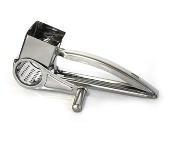 RAKI Razatoare rotativa manuala din inox pentru branza, ciocolata, nuci, legume