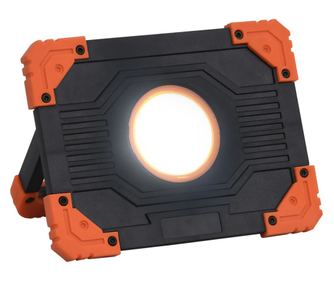 Reflector portabil cu LED, 10 W, alb rece, ABS