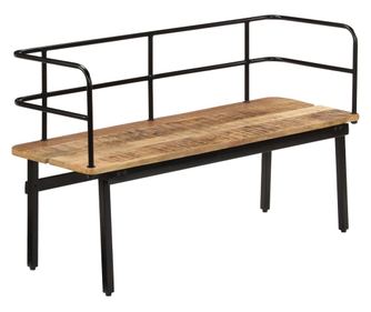 Banka, 120x40x70 cm, masivní mango dřevo