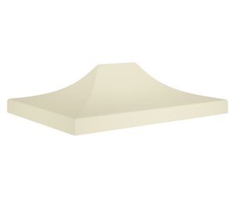 Σκεπή για σκηνή πάρτι, κρεμ, 4,5 x 3 μ, 270 g/m²