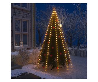 Namizna svetlobna instalacija za božično drevo s 300 LED diodami, 300 cm