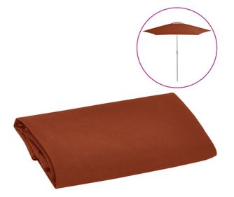 Zamjenska tkanina za vanjski suncobran ciglaste boje 300 cm