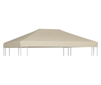 Στέγη περιπτέρου, μπεζ, 4 x 3 μ, 310 γρ/μ²