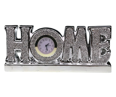 Ceas de masa, Home, Gri, 31 cm, 1180H