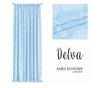 Klasszikus hímzett függöny rúdbújtatóval, Delva, 48 g/m², Amelia Home, 140x270 cm, Kék Delva 140x270 cm thumbnail 2