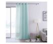 Glamour függöny ezüst karikákkal, Lumina, 100 g/m², Amelia Home, 140x250 cm, Világoskék 140x250 cm thumbnail 4